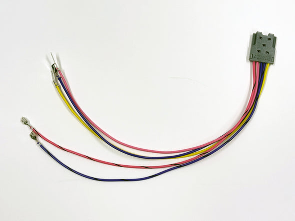 1-Button Power Window Switch Connector & Harness – 1969–1977 Mopar, Chrysler, Dodge, Plymouth - Single Concave Button